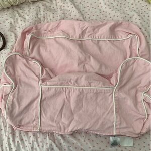 Pottery Barn kids my first chair, pink slip cover
